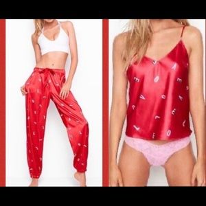 Satin Pajama set from Victoria’s Secret